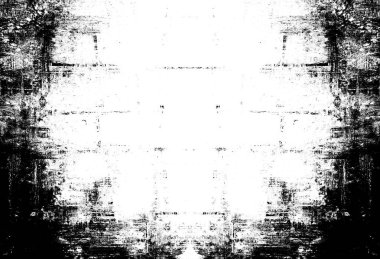 Siyah beyaz monokrom eski grunge vintage eskimiş arka plan soyut antika desenli retro model