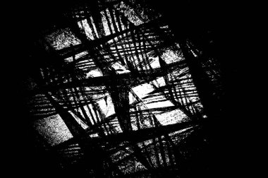 Siyah beyaz monokrom eski grunge vintage eskimiş arka plan soyut antika desenli retro model