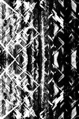 Koyu Grunge Geometrik Deseni