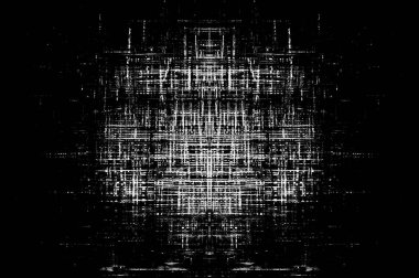 Siyah beyaz monokrom eski grunge vintage eskimiş arka plan soyut antika desenli retro model