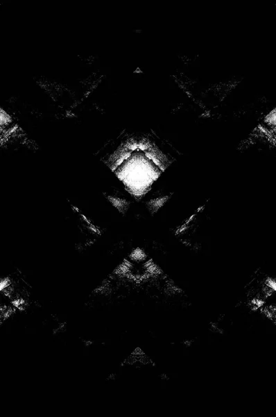 Чорно Білий Монохромний Старий Гранжевий Старовинний Вивітрений Фон Абстрактна Антична — стокове фото