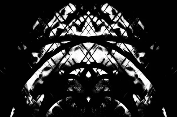 Dark Grunge modello geometrico — Foto Stock