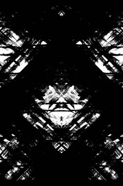 Siyah beyaz monokrom eski grunge vintage eskimiş arka plan soyut antika desenli retro model