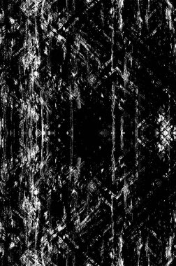Koyu Grunge Geometrik Deseni