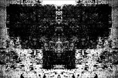 Siyah beyaz monokrom eski grunge vintage eskimiş arka plan soyut antika desenli retro model