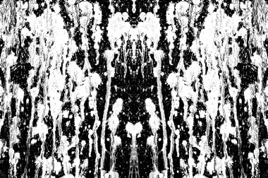 Koyu Grunge Geometrik Deseni