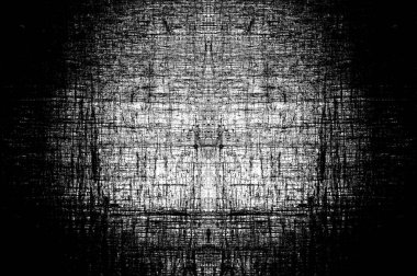 Siyah beyaz monokrom eski grunge vintage eskimiş arka plan soyut antika desenli retro model