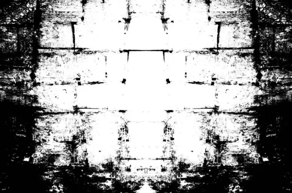 Vieux Grunge Monochrome Noir Blanc Vintage Fond Altéré Texture Antique — Photo