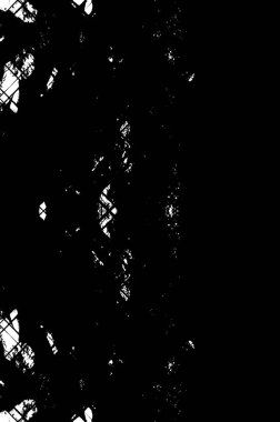 Koyu Grunge Geometrik Deseni