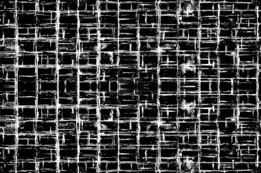 Siyah beyaz monokrom eski grunge vintage eskimiş arka plan soyut antika desenli retro model