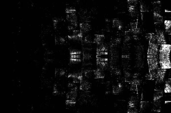 Preto Branco Monocromático Velho Grunge Vintage Resistiu Fundo Abstrato Textura — Fotografia de Stock