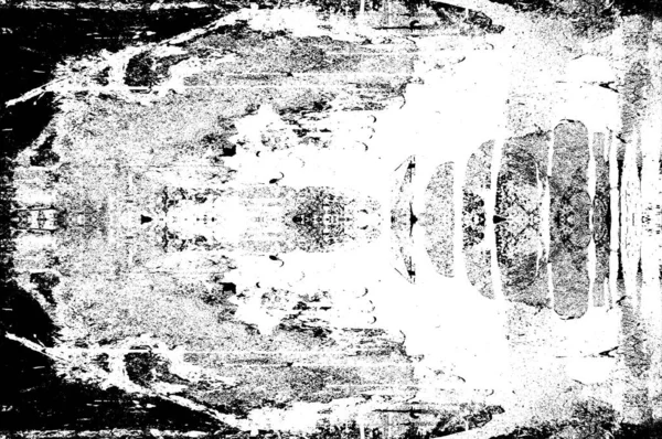 Чорно Білий Монохромний Старий Гранжевий Старовинний Вивітрений Фон Абстрактна Антична — стокове фото