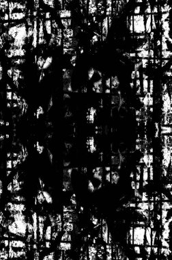 Siyah beyaz monokrom eski grunge vintage eskimiş arka plan soyut antika desenli retro model