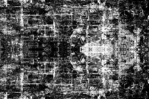 Preto Branco Monocromático Velho Grunge Vintage Resistiu Fundo Abstrato Textura — Fotografia de Stock