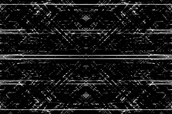 Vieux Grunge Monochrome Noir Blanc Vintage Fond Altéré Texture Antique — Photo