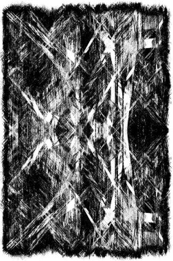 Siyah beyaz monokrom eski grunge vintage eskimiş arka plan soyut antika desenli retro model