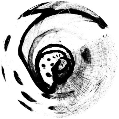 yüksek kaliteli siyah ve beyaz yuvarlak arka plan grunge doku