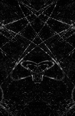 Siyah beyaz monokrom eski grunge vintage eskimiş arka plan soyut antika desenli retro model