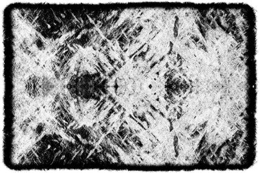 Siyah beyaz monokrom eski grunge vintage eskimiş arka plan soyut antika desenli retro model