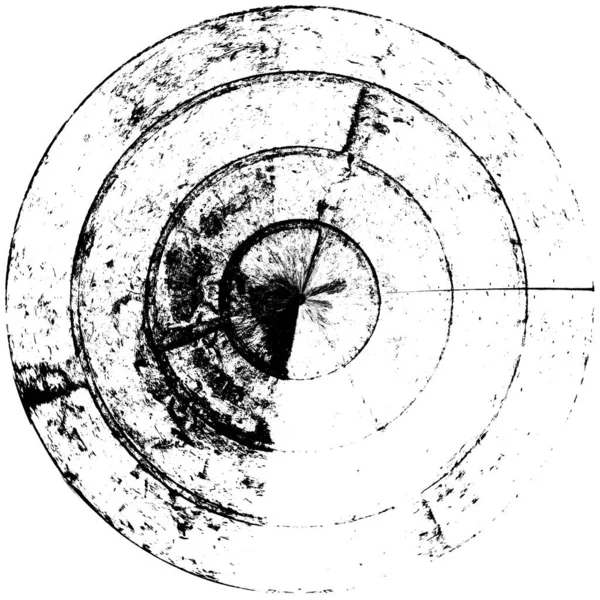 Высокое Качество Черно Белого Круглого Фона Гранж Текстуры — стоковое фото