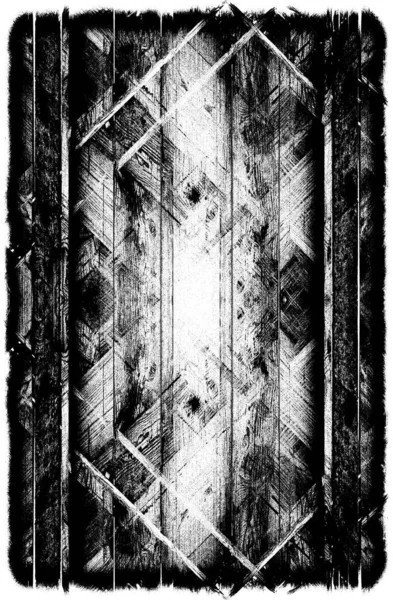 Vieux Grunge Monochrome Noir Blanc Vintage Fond Altéré Texture Antique — Photo