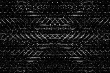 Siyah beyaz monokrom eski grunge vintage eskimiş arka plan soyut antika desenli retro model