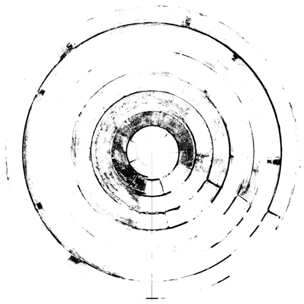 Wysokiej Jakości Czarno Białe Okrągłe Tło Grunge Tekstura — Zdjęcie stockowe