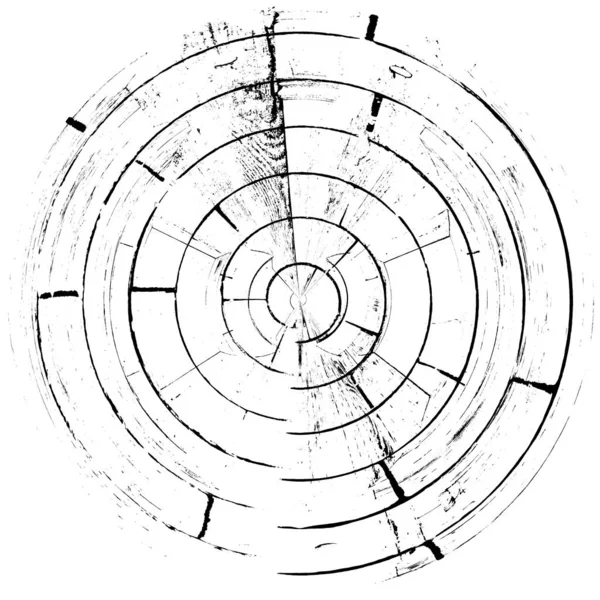 Yüksek Kaliteli Siyah Beyaz Yuvarlak Arka Plan Grunge Doku — Stok fotoğraf