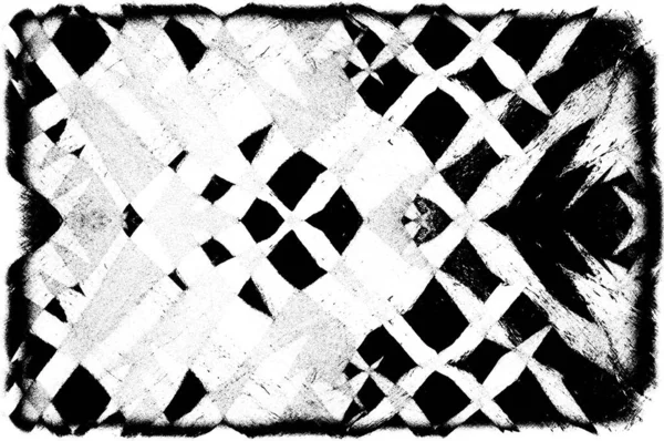 Vieux Grunge Monochrome Noir Blanc Vintage Fond Altéré Texture Antique — Photo