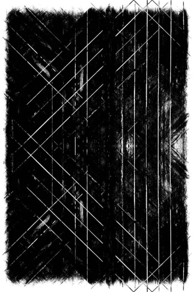 Vieux Grunge Monochrome Noir Blanc Vintage Fond Altéré Texture Antique — Photo