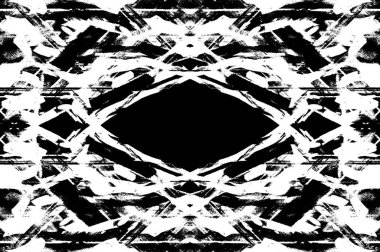 Siyah beyaz monokrom eski grunge vintage eskimiş arka plan soyut antika desenli retro model