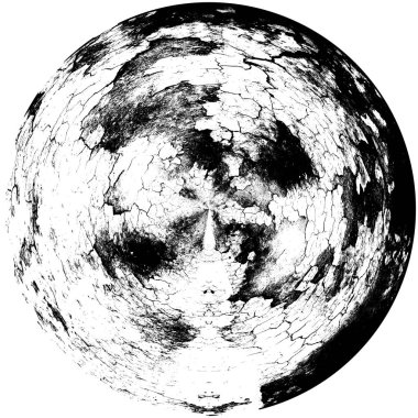 yüksek kaliteli siyah ve beyaz yuvarlak arka plan grunge doku