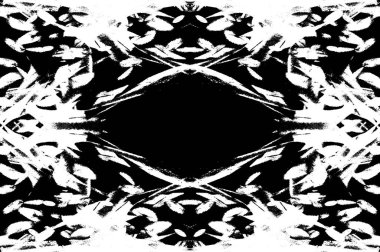 Siyah beyaz monokrom eski grunge vintage eskimiş arka plan soyut antika desenli retro model
