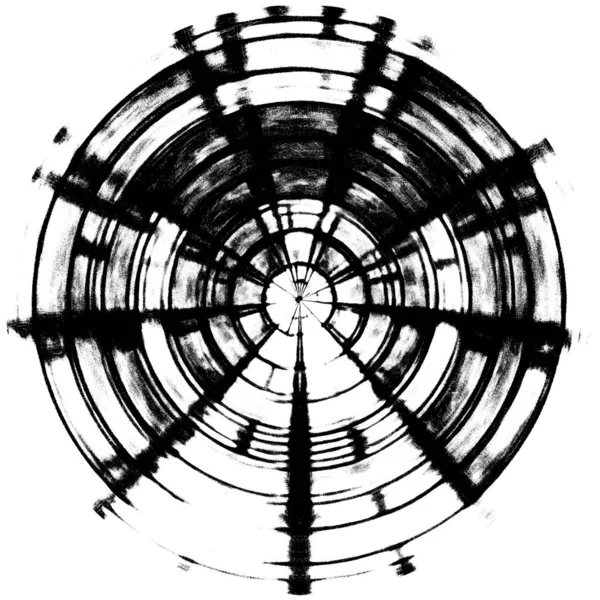 Înaltă Calitate Negru Alb Fundal Rotund Grunge Textura — Fotografie, imagine de stoc