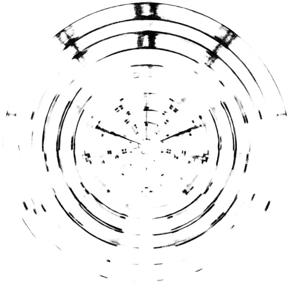 Wysokiej Jakości Czarno Białe Okrągłe Tło Grunge Tekstura — Zdjęcie stockowe