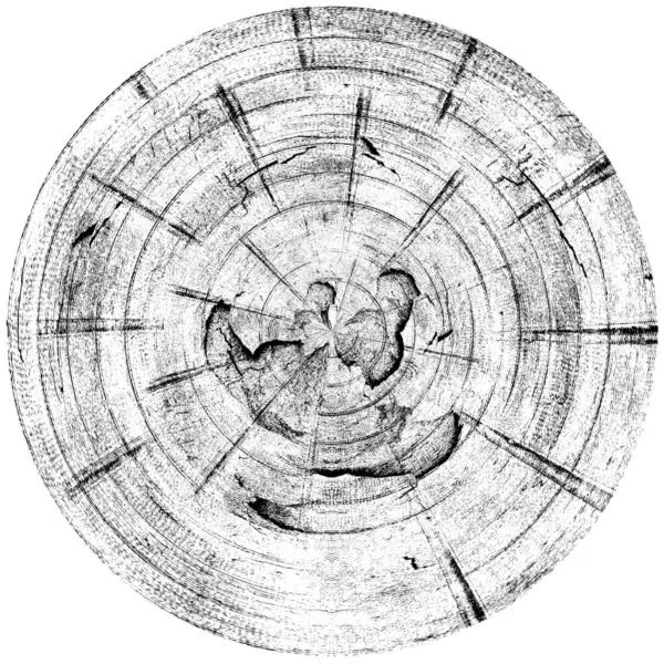 Висока Якість Чорно Білий Круглий Фон Гранжева Текстура — стокове фото