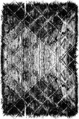 Siyah beyaz monokrom eski grunge vintage eskimiş arka plan soyut antika desenli retro model