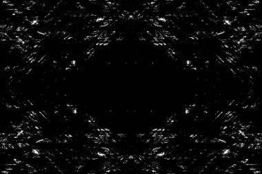 Siyah beyaz monokrom eski grunge vintage eskimiş arka plan soyut antika desenli retro model