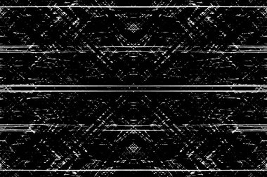 Siyah beyaz monokrom eski grunge vintage eskimiş arka plan soyut antika desenli retro model