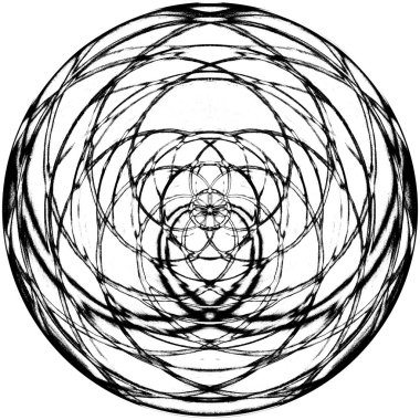 yüksek kaliteli siyah ve beyaz yuvarlak arka plan grunge doku