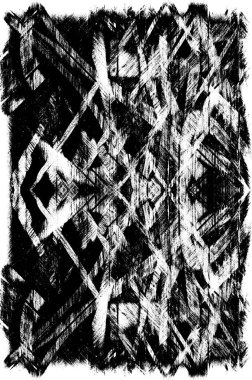 Siyah beyaz monokrom eski grunge vintage eskimiş arka plan soyut antika desenli retro model