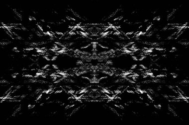 Siyah beyaz monokrom eski grunge vintage eskimiş arka plan soyut antika desenli retro model