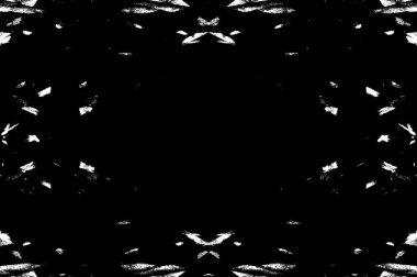 Siyah beyaz monokrom eski grunge vintage eskimiş arka plan soyut antika desenli retro model