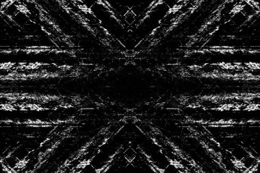 Siyah beyaz monokrom eski grunge vintage eskimiş arka plan soyut antika desenli retro model