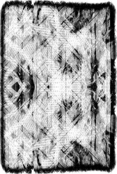 Vieux Grunge Monochrome Noir Blanc Vintage Fond Altéré Texture Antique — Photo