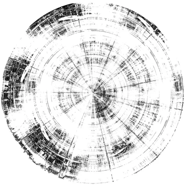 Висока Якість Чорно Білий Круглий Фон Гранжева Текстура — стокове фото