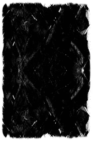 Vieux Grunge Monochrome Noir Blanc Vintage Fond Altéré Texture Antique — Photo