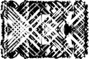 Siyah beyaz monokrom eski grunge vintage eskimiş arka plan soyut antika desenli retro model