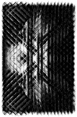 Siyah beyaz monokrom eski grunge vintage eskimiş arka plan soyut antika desenli retro model