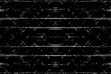 Siyah beyaz monokrom eski grunge vintage eskimiş arka plan soyut antika desenli retro model